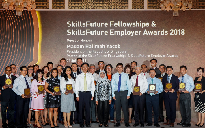 SPO wins SkillsFuture Employer Award 2018
